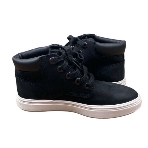 Timberland Women's Bria Sneaker Chukka Boots In Black Nubuck Leather - Picture 3 of 9